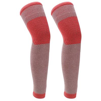 2pcs Compression Knee Brace Breathable Warm Natural Heating Lightweight Portable Leg Sleeve for