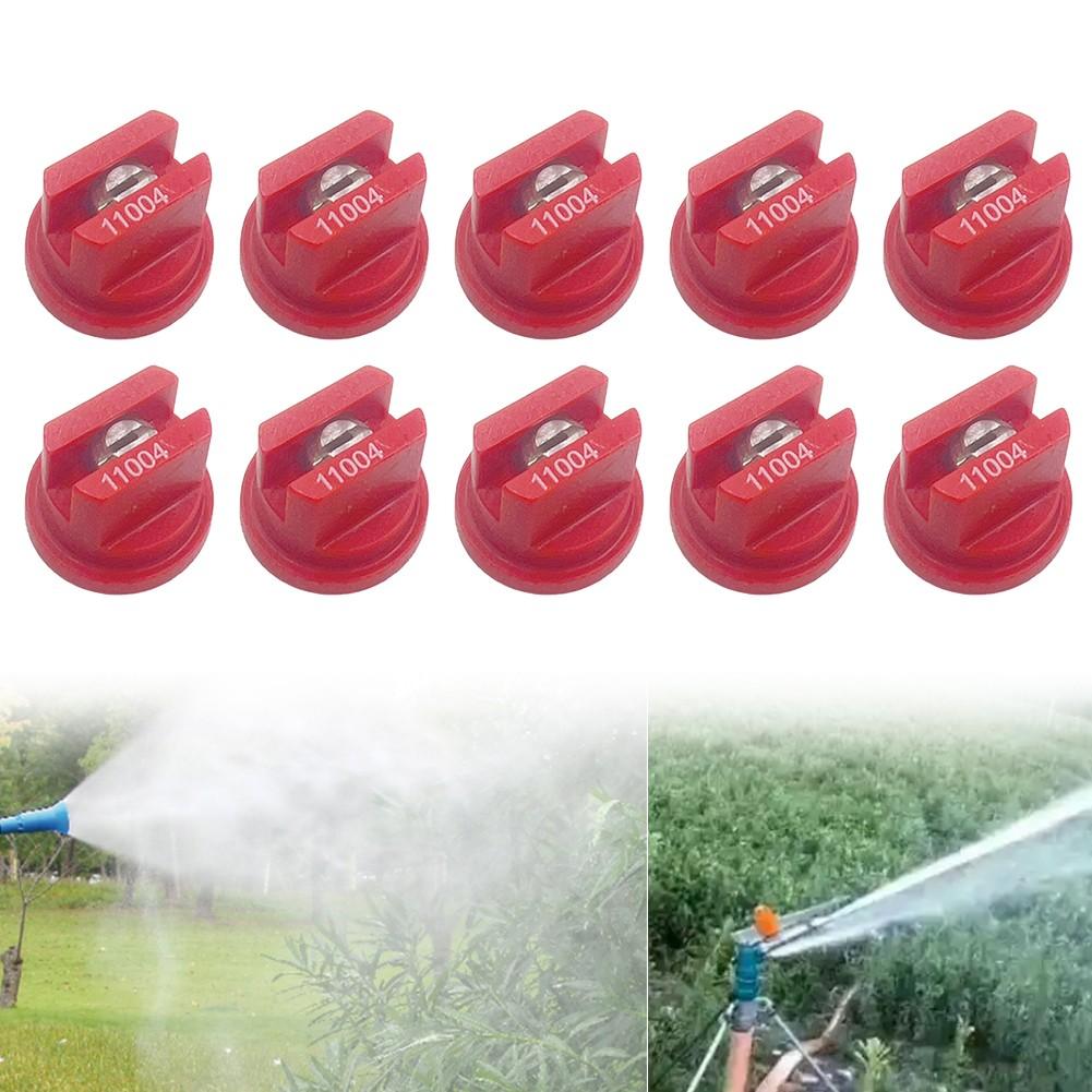 10 Piece Sprinkler Nozzle Set 110 Degree for Agricultural Applications