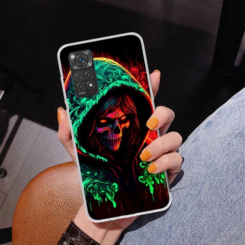 

Halloween Moon Witch Horror Phnoe Case for Phnoe Case for Xiaomi Redmi Note 15 14 14S 13 Pro Plus 12 12S 11S 11E 10S 10 11T 5G U Redmi Note 11T 5G