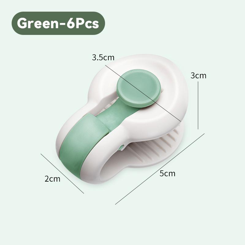 6 ks/sada protiskluzových klipů na přikrývky, plastových přikrývek, upevňovacích klipů na povlečení, fixátorů na prostěradla, domácích potřeb, kreativních klipů na přikrývky