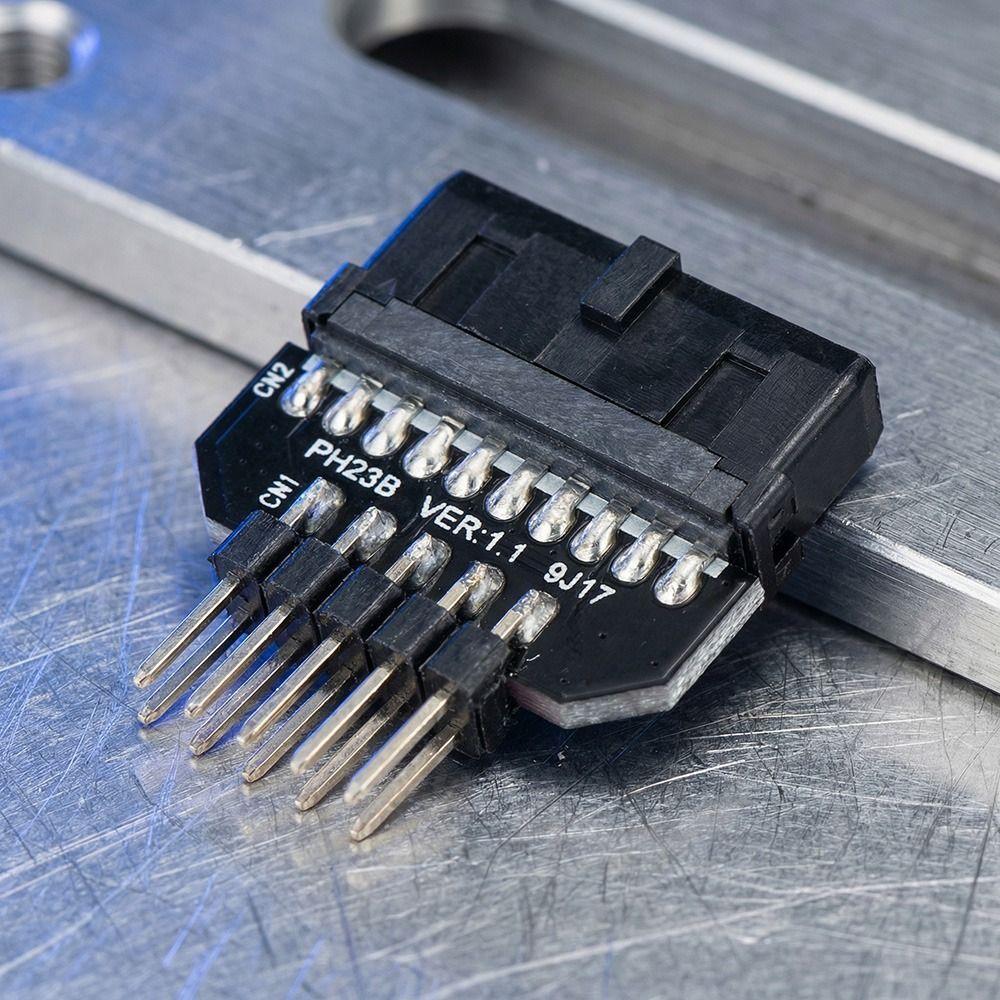 Plug and Play Front Panel Plug Connector Plastic Shell Motherboard Adapter PC Assembly