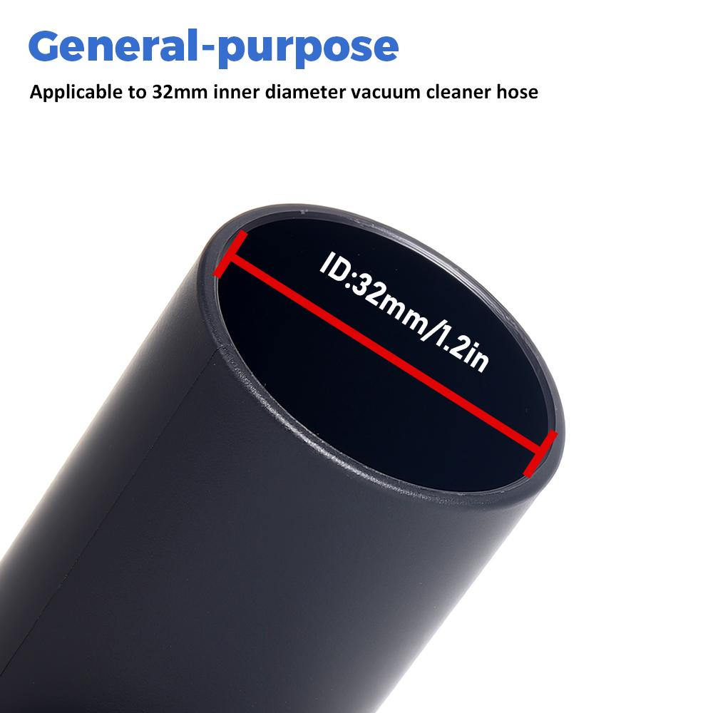 Universal Nozzle Suction Brush Head Dusting Brush For Inner Diameter 32mm Connectors Brush Nozzle Crevice Tool Vacuum Cleaner