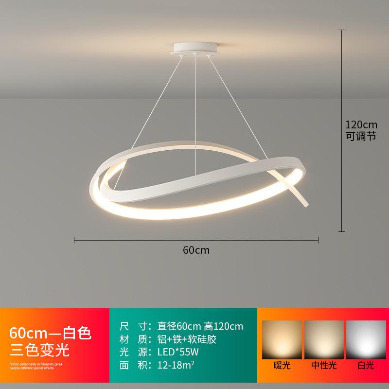 Modern Pendant Light LED Hanging Chandelier for Living Dining Room Bedroom Hotel Home Decoration Indoor Lighting Fixture Lustre