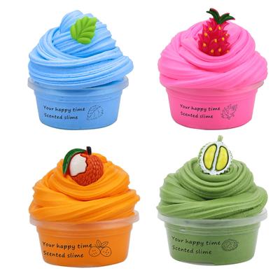 DIY Schleim liefert Obst Kit Wolke Schleim Aromatherapie Druck Kinder Schleim zu