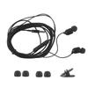 Wired Canal Deep 3m Noise for with Microphone 3.5mm Earphones/Headphones, In-Ear, Type, Bass, Lightweight, Extra-Long Cord, Cancelling,