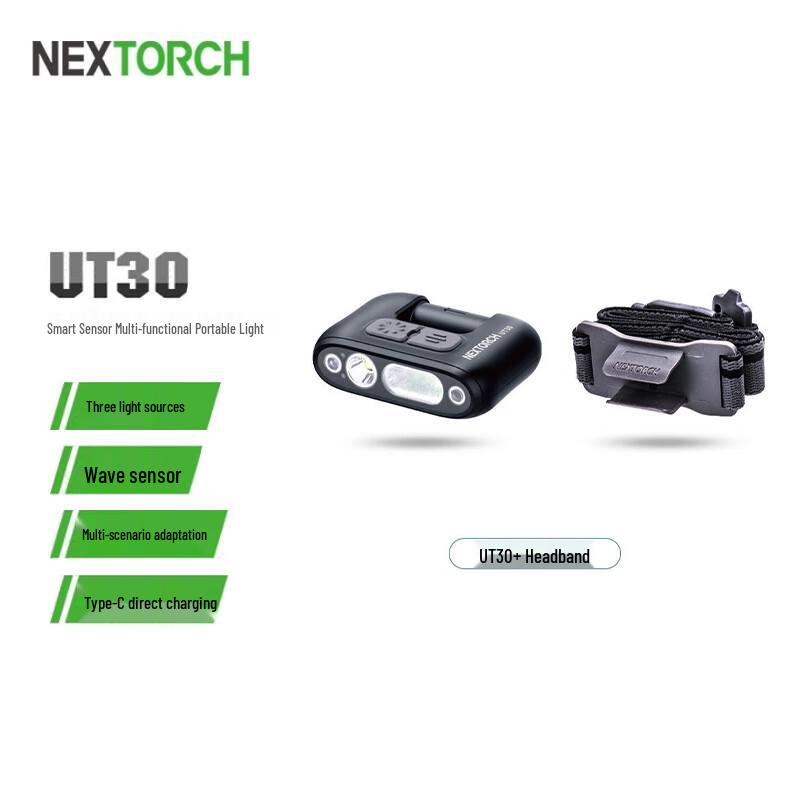 

Розумна налобна фара NEXTORCH UT30 з датчиком