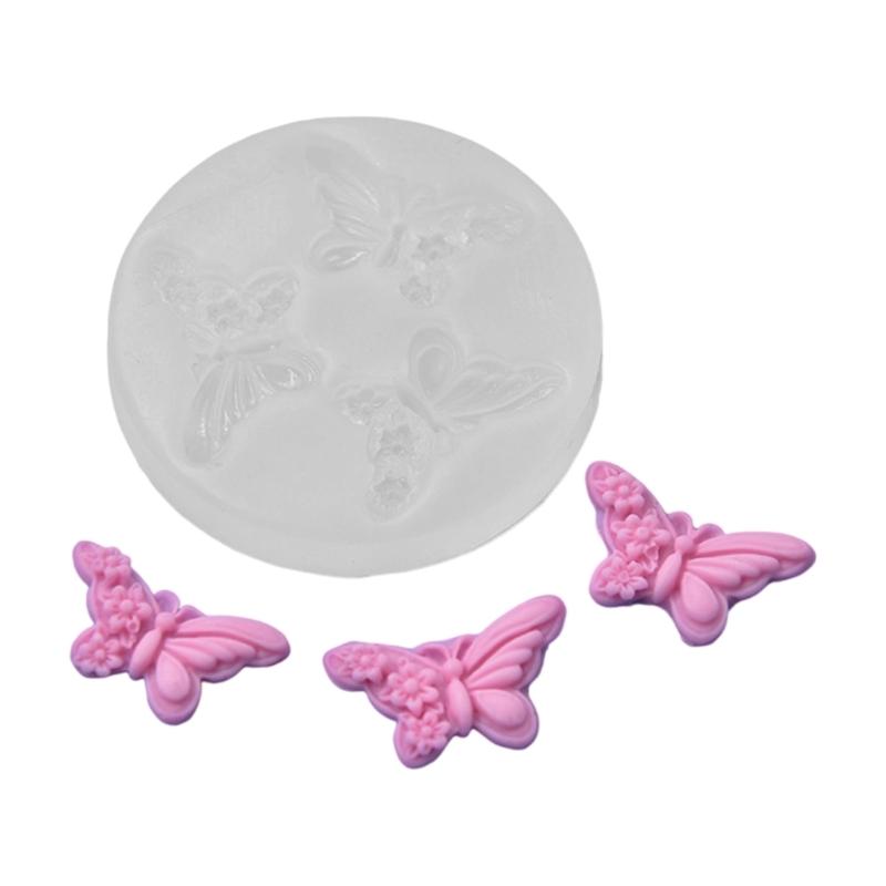

Silicone Mould Butterfly Shaped Mould Decorations Lovely Animal Epoxy Resin Molds Baking Molds for Chocolate Decorations 1