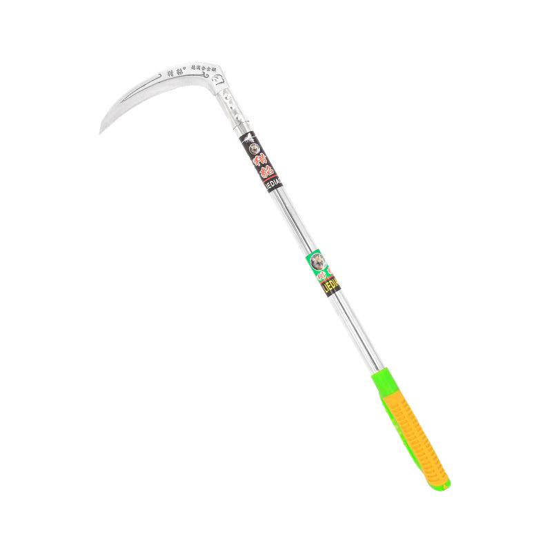 German Steel Serrated Sickle: Grass Cutting & Corn Harvesting Knife for Outdoor Weeding and Agriculture