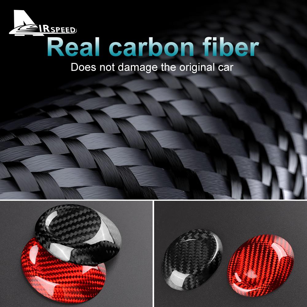 Real Hard Carbon Fiber Sticker For Chevrolet Camaro 2016 2017 2018 2019 2020 2021 2022 2023 Automatic Car Gear Shift Top Cover