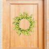 Flower Wreath Garland Decorative Floral Hanging Ornament Spring Summer for Indoor Outdoor