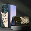 Case for Samsung Galaxy ZFold6 Z Fold 7 6 5 4 3 ZFold4 ZFold7 ZFold5 ZFold3 Back Phone Cover Cute Cat
