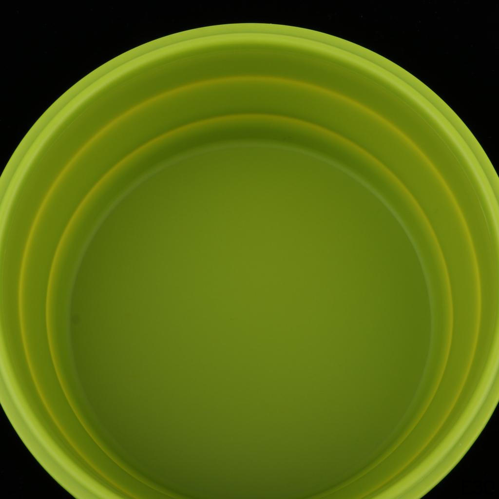 Lid, Silicone Folding Storage Container for Camping Picnic, Microwave & Freezer