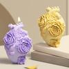 Silicone Molds Flower Heart Candle Molds Epoxy Resin Molds Soap Molds Castings Molds 3D Flower Plasters Molds