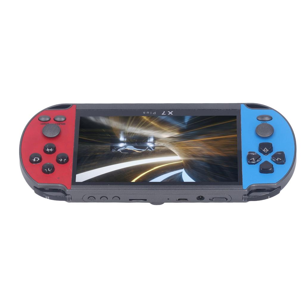 Handheld Video Game Console 5.1 Inch Dual Joystick Multiple Games Rechargeable Battery Portable Game Machine