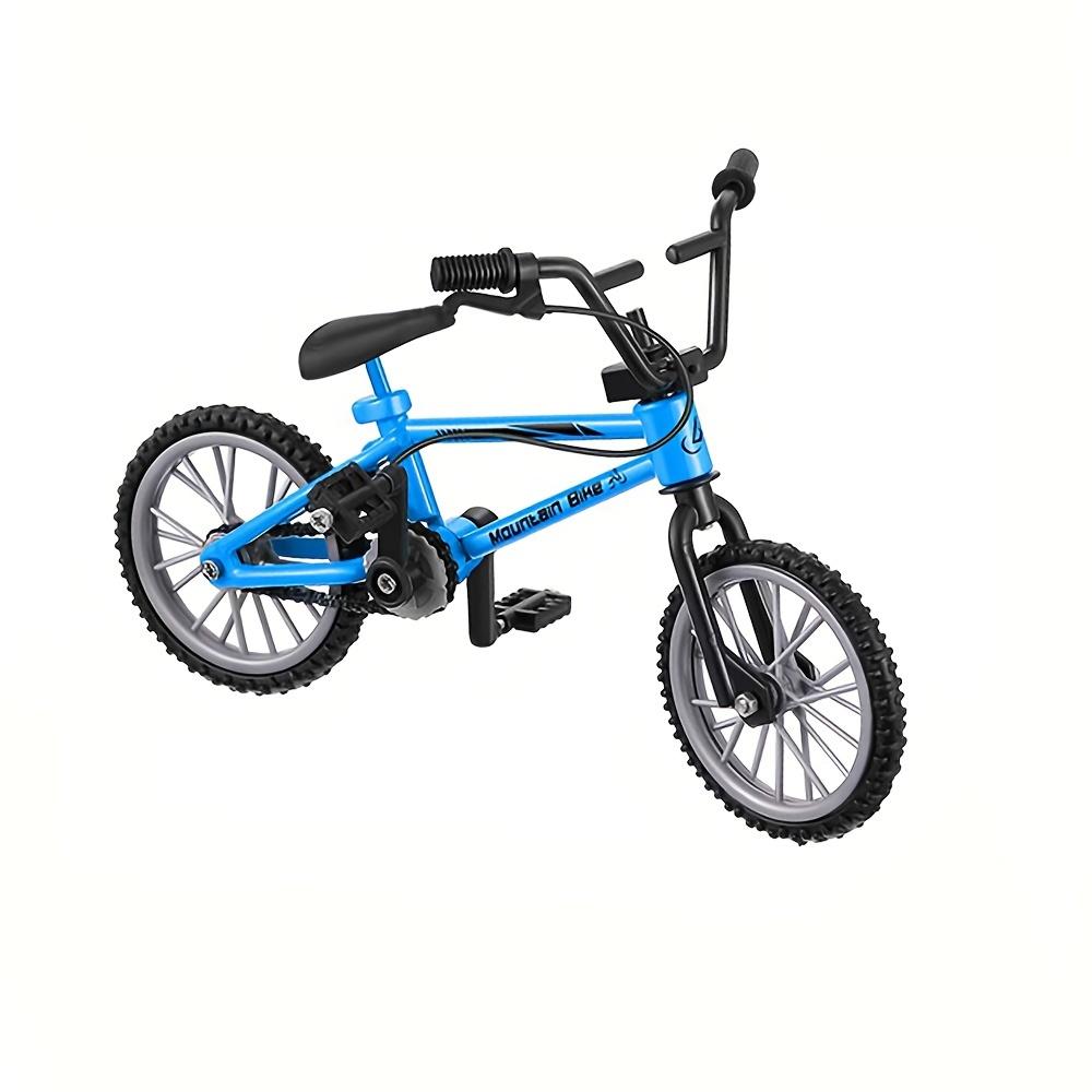 1: 12 Scale Bicycle Model with Metal Alloy Body Plastic Handles and Tires Exquisite Details, Creative Display Garden Accessories