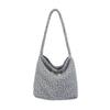 Korean INS-Style Canvas Shoulder Bag: Artistic Handbag for Women