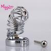 Metal Penis Massager Cock Ring Toys Sexualeed Chastity Lock Cage Body