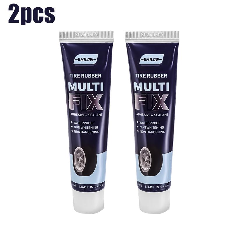 50ml Car Tyre Repair Glue Universal Motorbike Electric Car Bicycle Tyres Crack Perforation Adhesive Portable Tire Repair Tools