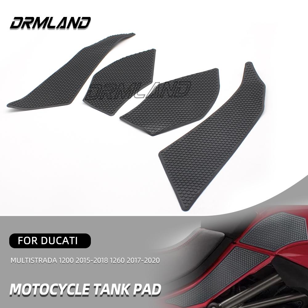 

Для Ducati Multistrada 1200 2015-2018 1260 2017-аксессуары для мотоциклов, накладки на бак, боковые тяговые накладки на бак, наколенники, газовые ручки