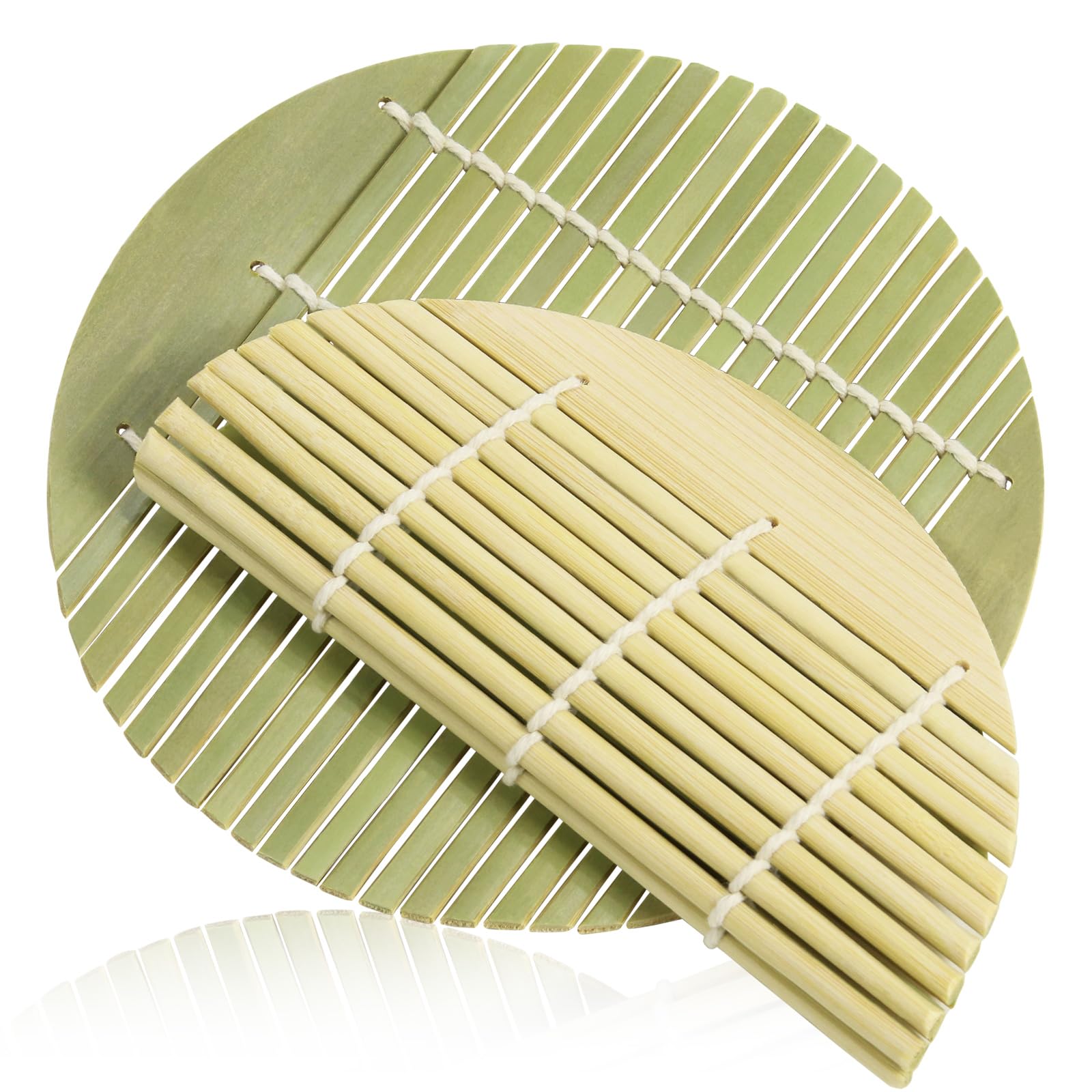 Morikuru Bamboo Soba Noodle 14cm Set of 2 Rack, Diameter, Round, TK08-16,