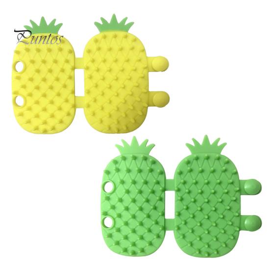 Pettine per gatti Spazzola autopulente in silicone per gatti Pettine per tiragraffi per gambe di tavoli angolari Struttura per arrampicata