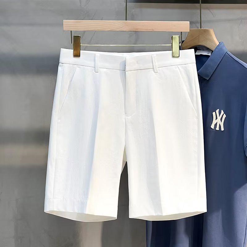 

Мужские модные шорты-костюм бриджи свободного кроя, легкие, на лето, больших размеров 30 белый