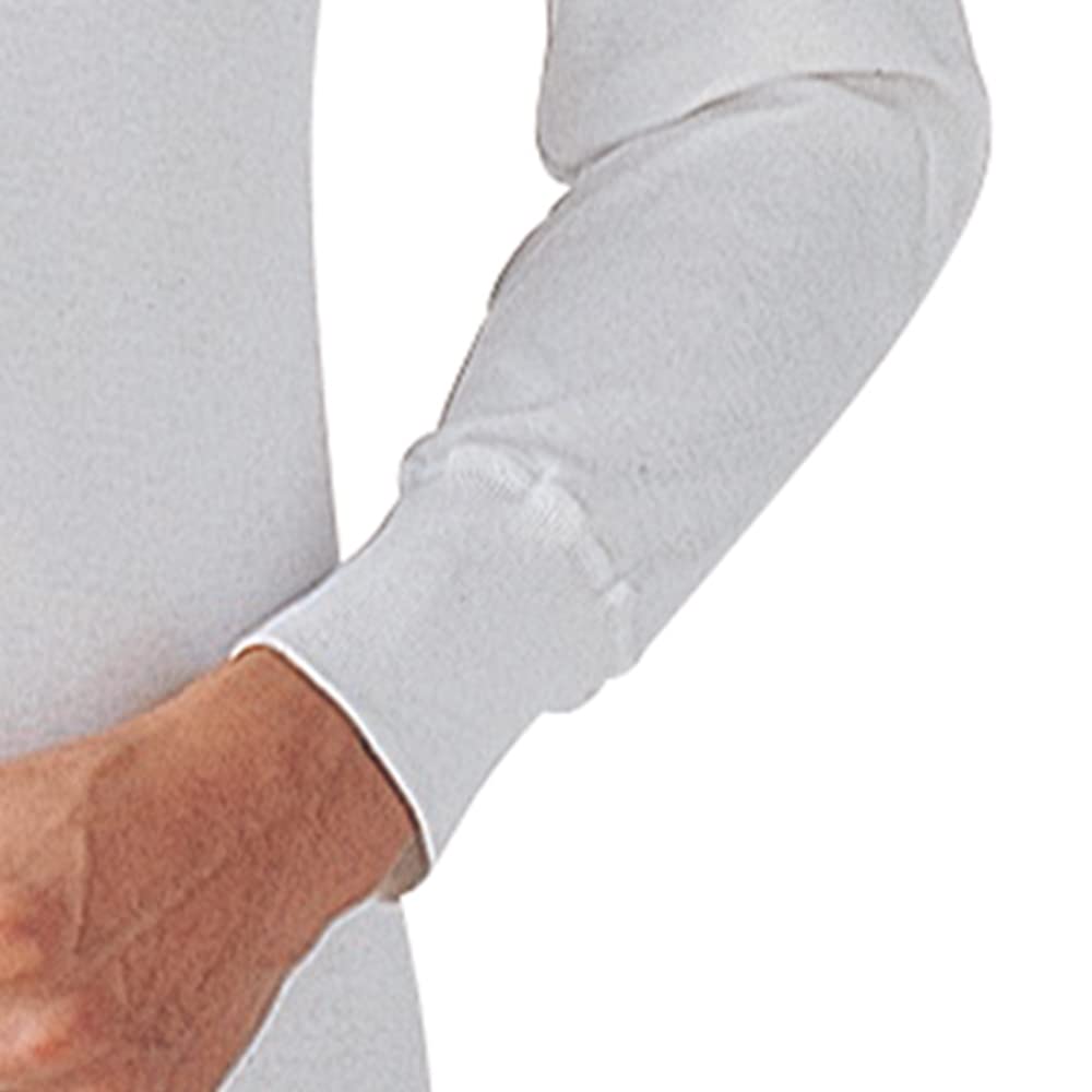 Gunze SV6110 New Soft Antibacterial and Long Set of Medium Men's White, Undershirt, 100% Cotton, Deodorizing, Sleeve, U-Neck, 2,