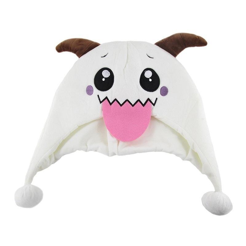 Joc drăguț League of Legends PUAL Rammus Teemo LOL Limited Poro Plush Funny Hat Cadou de aniversare