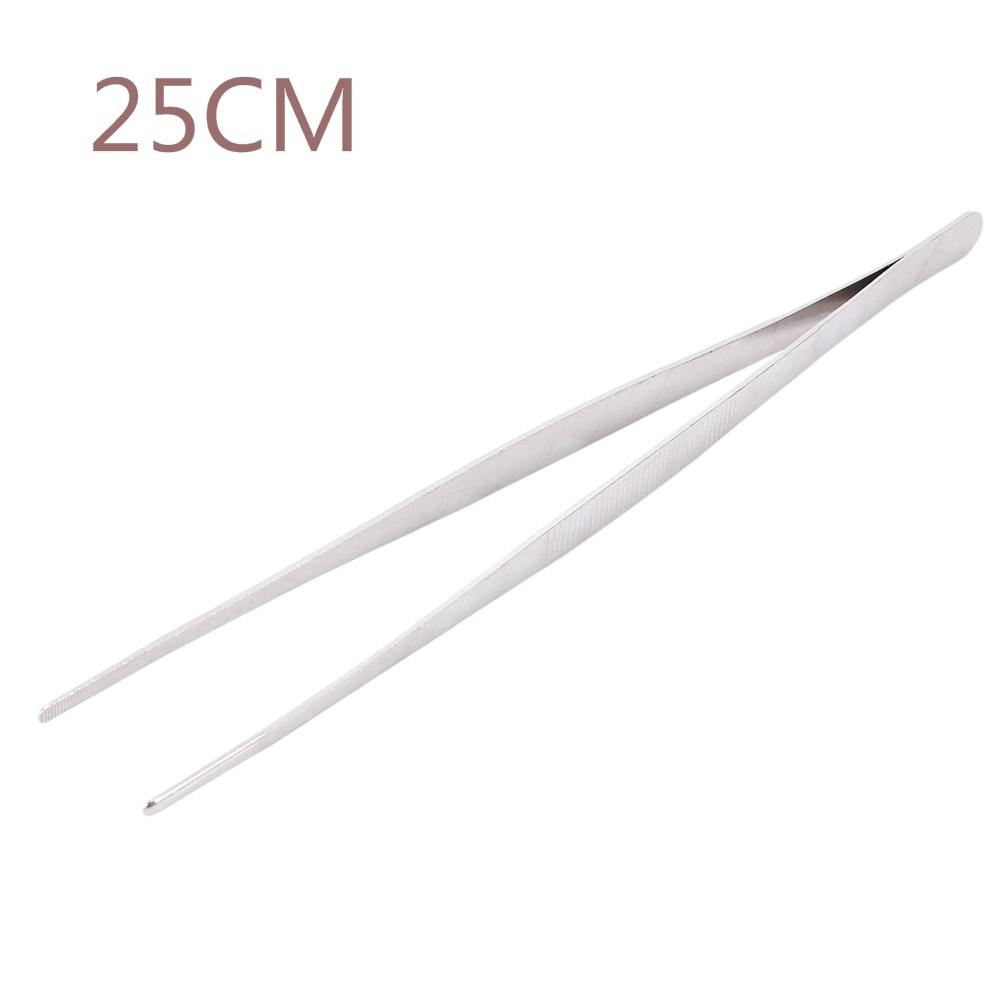 1PC Kitchen Gadgets Barbecue Thicker Tongs Food Tongs Food Clip Stainless Steel Churrasco Tweezers Clip Barbecue Buffet Restaurant Tools