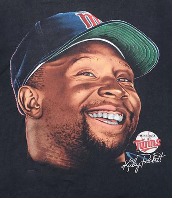 Kirby Puckett  Men T-shirt Black Tee All Size S-5XL TE348 Unisex T-Shirt M