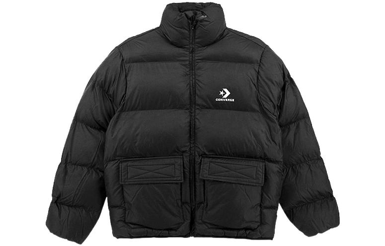 Converse PATCH POCKET Puffer Jacket Men s Black 10023798-A01 M