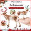 Solid Child Simulation Reindeer Model - Wild Animal Science Education Toy & Christmas Ornament