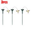 1-5Pcs Solar Powered Flying Wobble Fluttering Butterfly Ornament Cute Animal Solar Flying Butterfly Decor Yard Outdoor Decor
