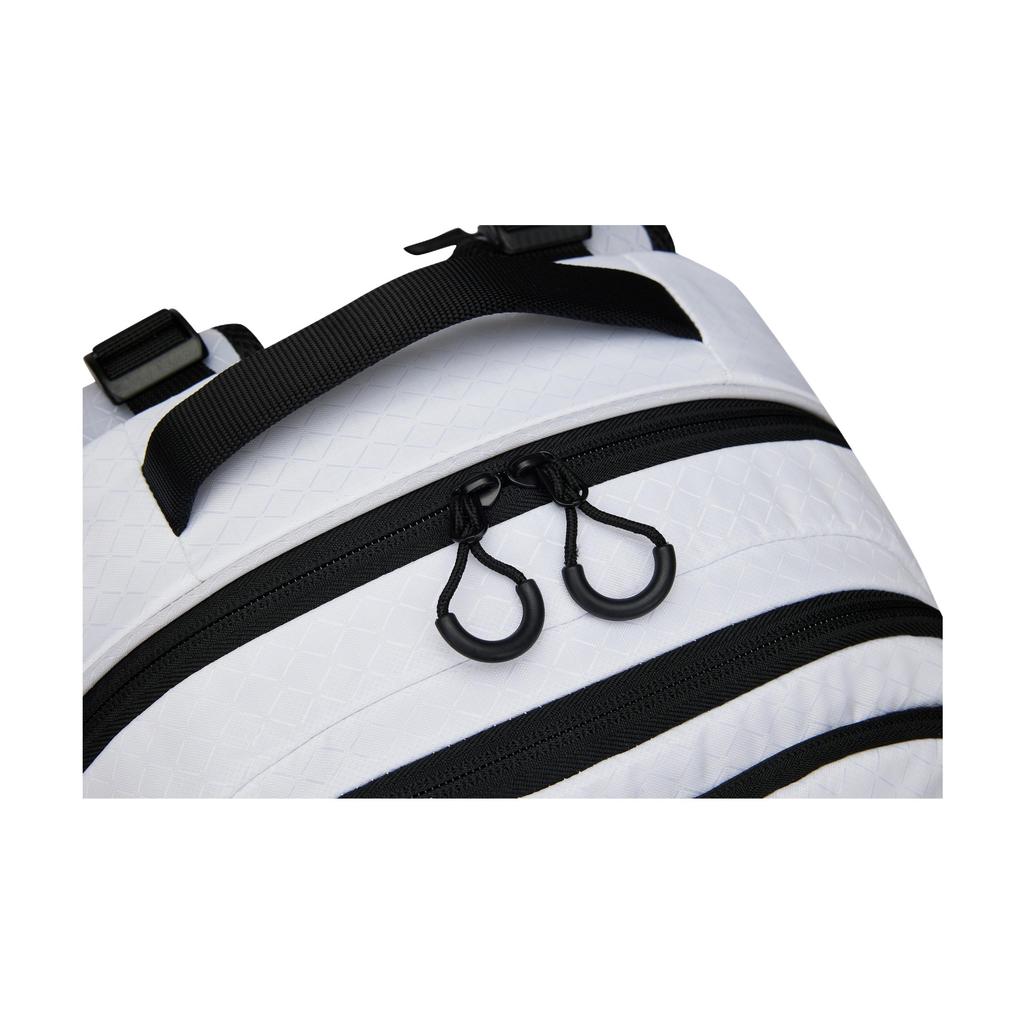 Anta KAI Team 23L Printed Color Block Design Fabric Backpack Unisex Backpack White 192541167R-2