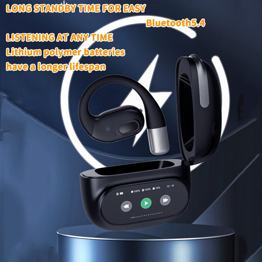 AI Translation Bluetooth Earphones 164 Language Translate Multi-Languages Simultaneous Interpretation Noise Reduction Earbuds