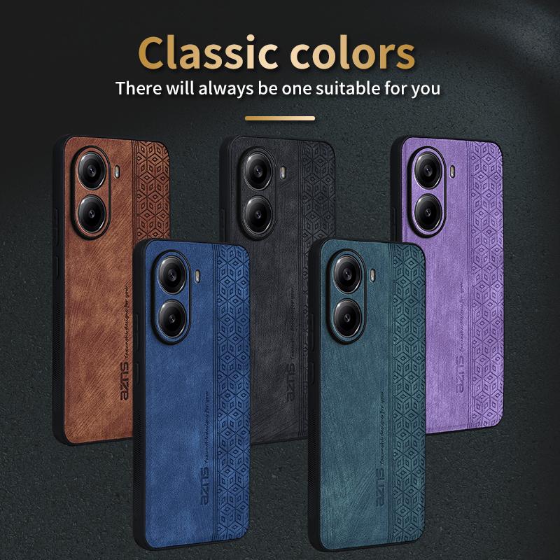 For Xiaomi POCO X8 Pro Case Soft PU leather Skin protective Back Cover Phone Case For POCO X8 Pro Full Cover Phone Shell