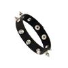Nieuwe Punk Donkere PU Armband Voor Vrouwen Mannen Hip Hop Rock Ketting Meerlaagse Armband Trend Retro Gotische Sieraden Danser Accessoires