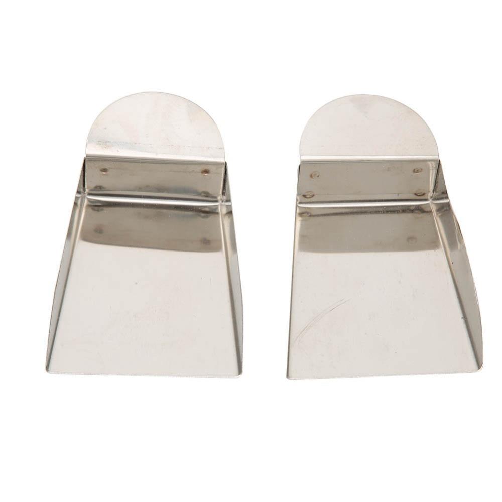 

2pcs Stainless Steel Jewelry Scoop Small Size Bead Scoop Professional Jewelry Tool Jewelry Making 2 x Shovel