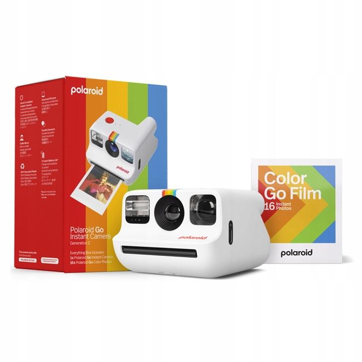 Appareil Polaroid Go 2 Boîte E Blanche + Cartouches 16 Photos