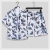 Hawaii Plus Size Quick-Dry Men's Shorts & Shirt Set - Casual Vacation Wear for Couples & Families