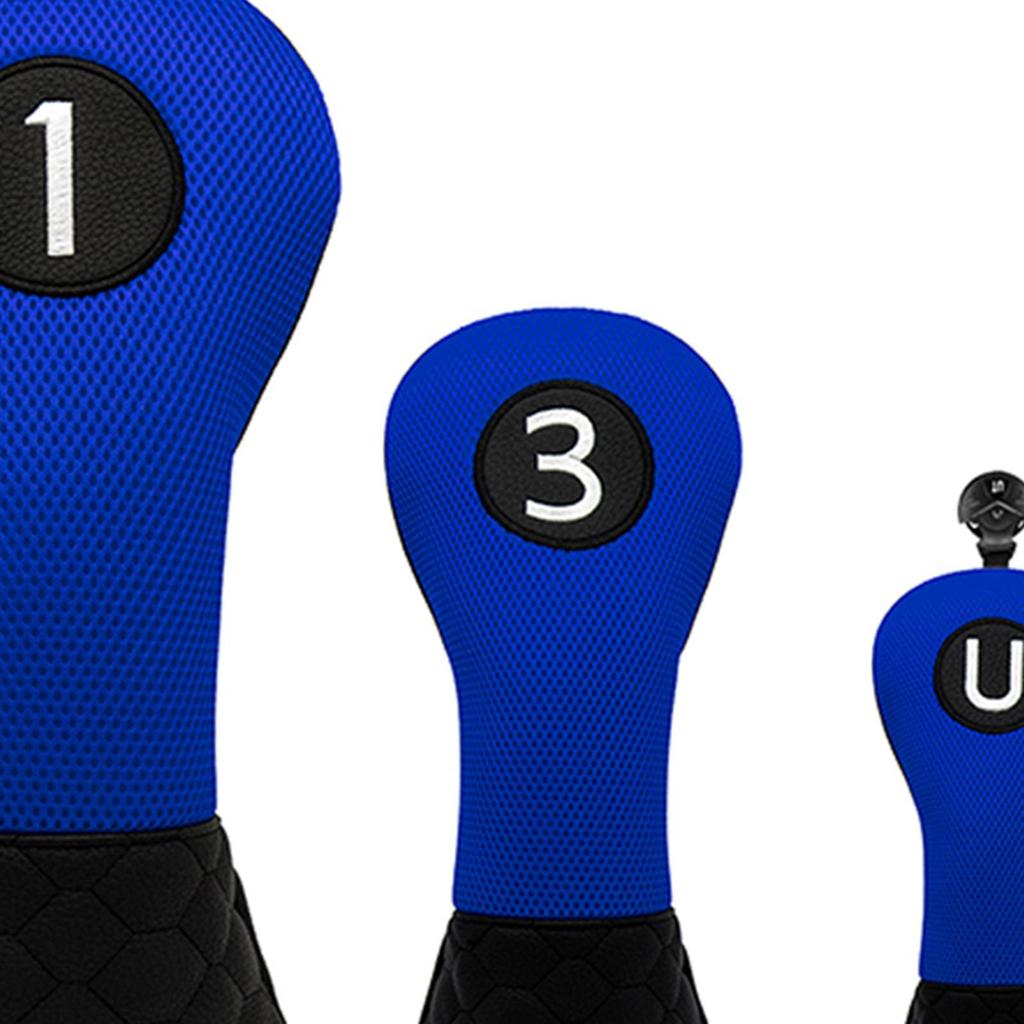Golf Wood Head Covers Fairway Woods Headcovers Traditional Plain Protective Fits All