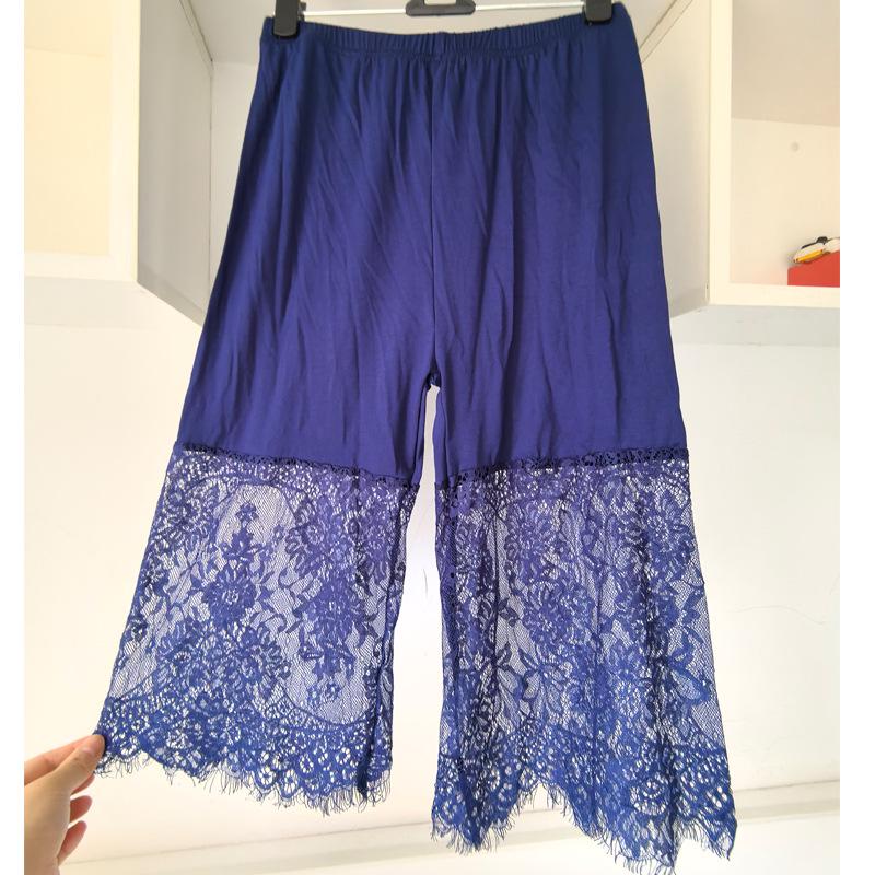 

Women s Winter Velvet Lace Qipao Hanfu Pants: Breathable, Anti-Exposure Base Layer Pajamas One Size