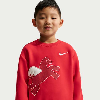 Толстовки Nike для детей с круглым вырезом, средней плотности XS