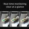 8pcs Copper Tire Pressure Gauge Cap Weatherproof Copper Construction Waterproof Rustproof for Various Weather Conditions