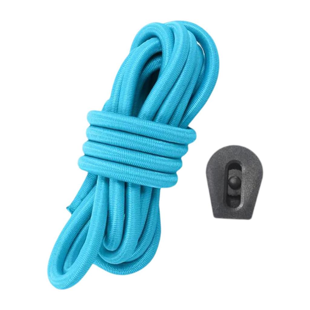 Elastic Bungee Shock Cord Portable Lightweight Heavy Duty Sturdy Paddle Boarding with Adjustable Nonslip Buckle Fixing Rope