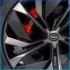 4PCS 56 60mm Car Styling Wheel Center Hub Caps Rim Cover Badge Emblem Sticker For Opel Astra H G J Insignia Mokka Zafira Corsa Vectra B C D