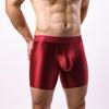 Slip Boxer in Seta Euro-Americani Migliorati Anti-Sfregamento con Supporto Ampliato