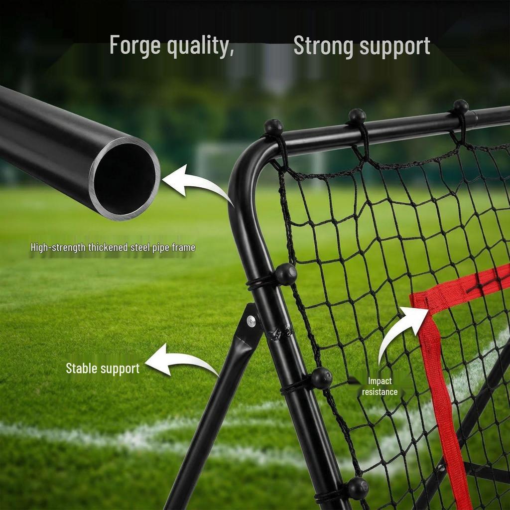 Multi-Functional Football Rebound Net for Solo Training & Passing Practice