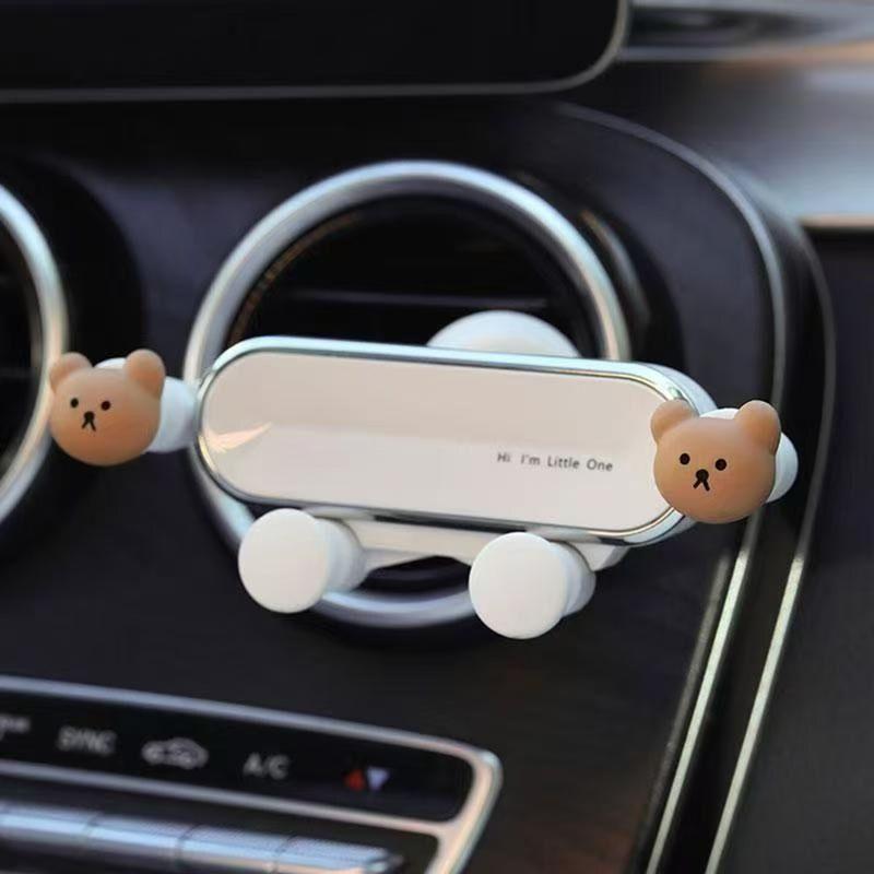 Car Phone Navigation Holder, Car Mount, Cartoon Car Air Vent Phone Navigation Fixed Support Stand