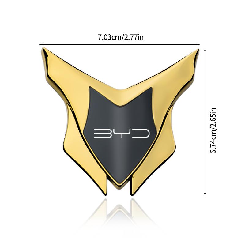 3D Car Styling Sticker Emblem Badge Decals Automobiles For BYD F3 E6 Yuan Plus Atto F0 G3 I3 Ea1 Song Max Tang Dmi F3 2014 G6